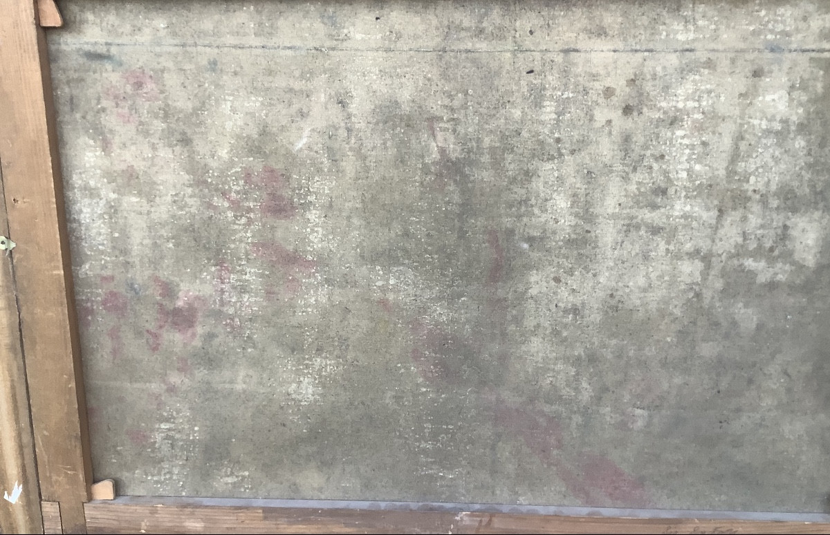 Olio su tela veduta di Venezia chiesa di S Giorgio di Artur Ressel Ep 1896- 1966-photo-4