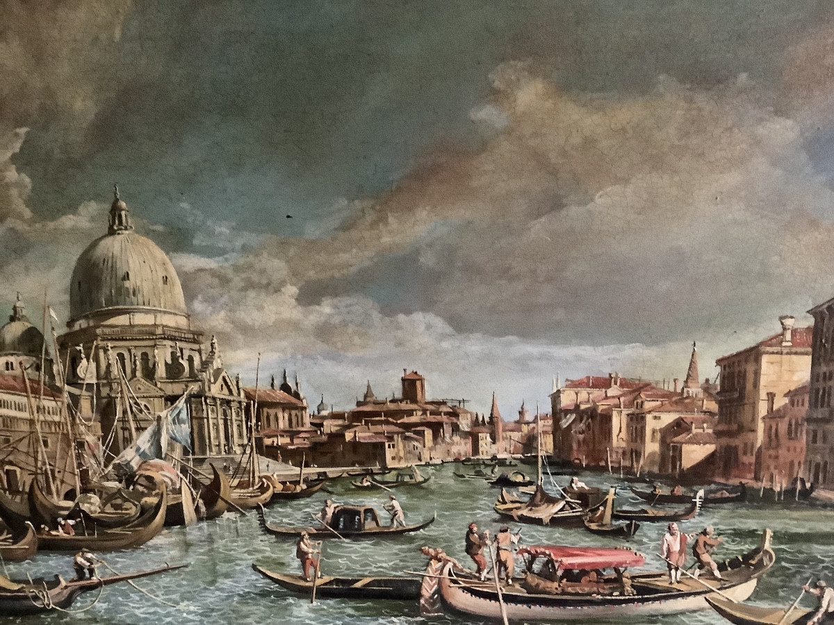 Dipinto olio su tela Venezia Ep 900-photo-1