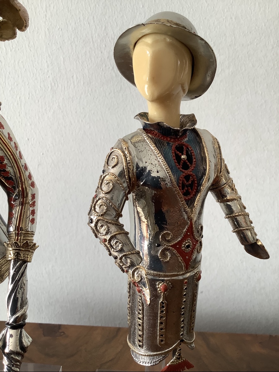 Sculture in argento  800 storia della moda Italia  EP XX secolo-photo-2