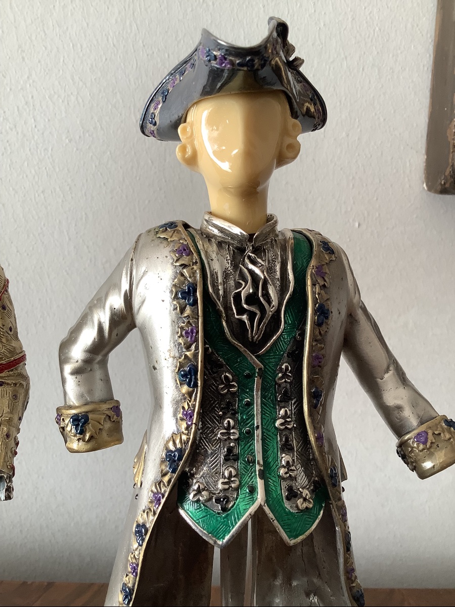 Sculture in argento  800 storia della moda Italia  EP XX secolo-photo-3