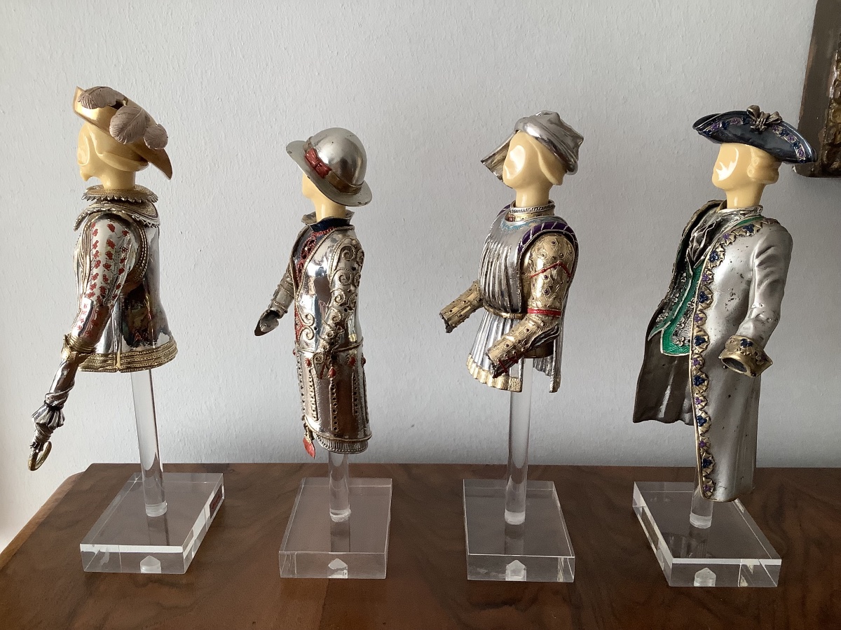 Sculture in argento  800 storia della moda Italia  EP XX secolo-photo-1