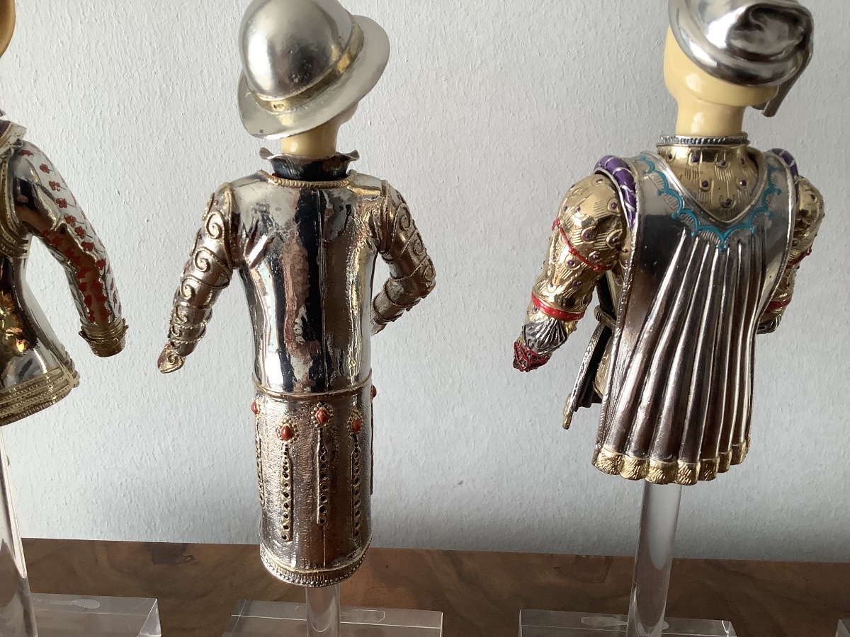 Sculture in argento  800 storia della moda Italia  EP XX secolo-photo-4