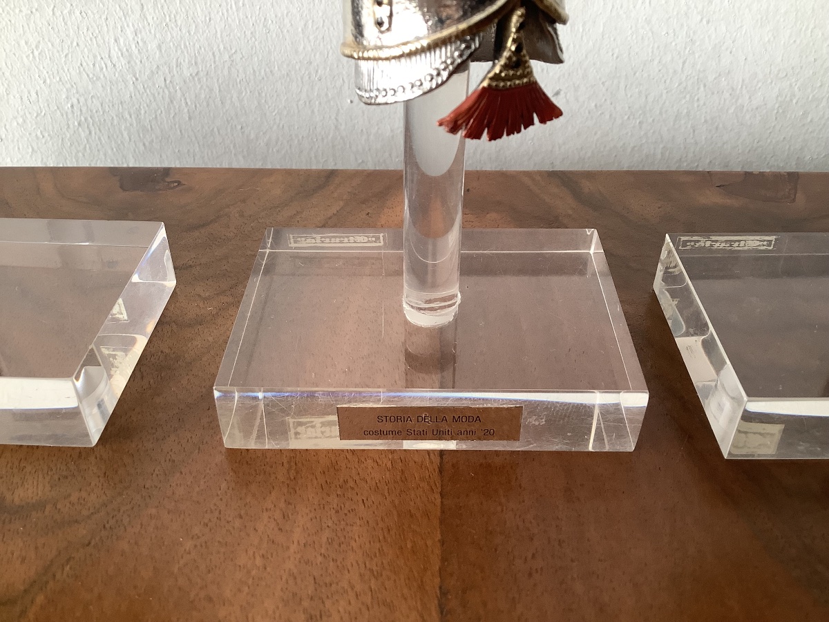 Sculture in argento  800 storia della moda Italia  EP XX secolo-photo-5
