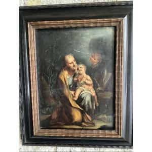 Ramino con S Giuseppe e bambino Gesu’ Ep 700