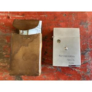 Microcalcolatore in metallo tipo 2A  Ep 1950