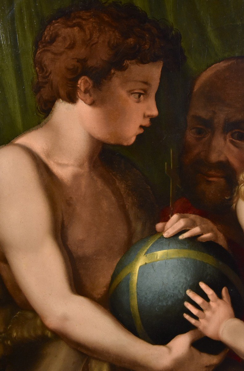 Sacra Famiglia con San Giovannino, Agnolo Bronzino (Firenze 1503 - 1572)-photo-6