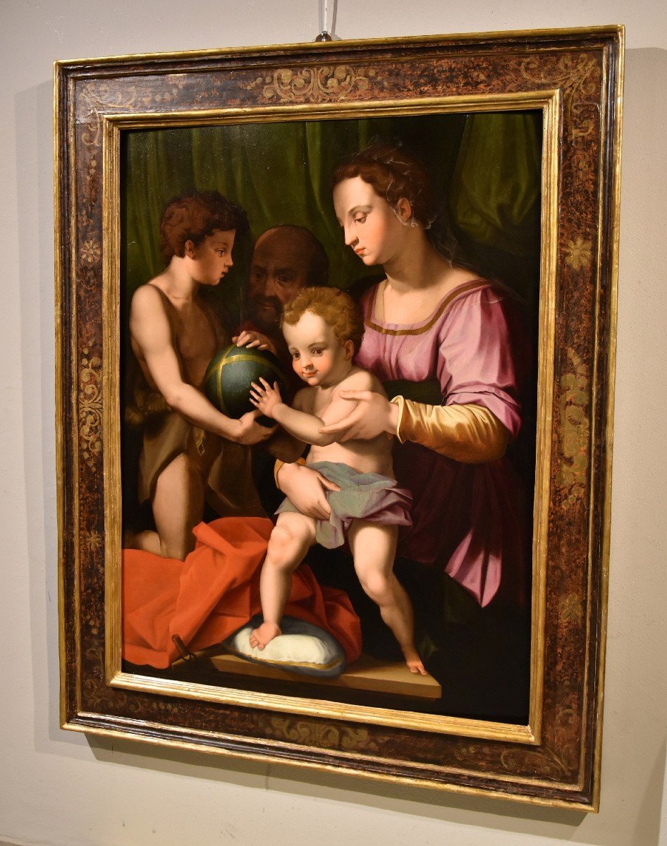 Sacra Famiglia con San Giovannino, Agnolo Bronzino (Firenze 1503 - 1572)-photo-7