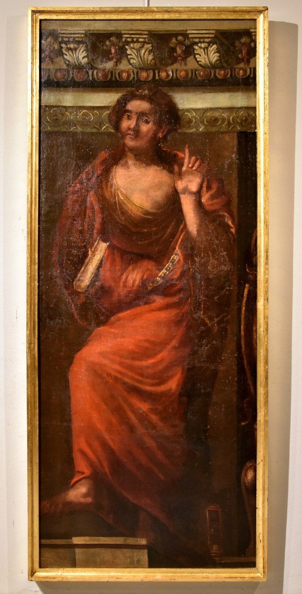 Allegoria del tempo che indica la Verità, Giacomo Stella (Brescia 1545 - Roma 1630)
