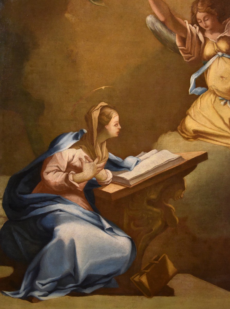 L’Annunciazione, Paolo De Matteis (Naples 1662 - Napoli, 1728) Cerchia di -photo-3