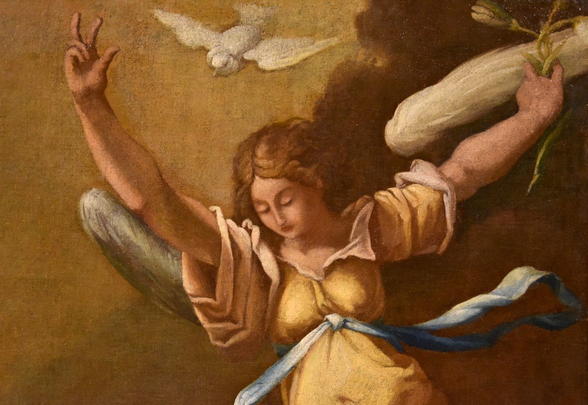 L’Annunciazione, Paolo De Matteis (Naples 1662 - Napoli, 1728) Cerchia di -photo-4