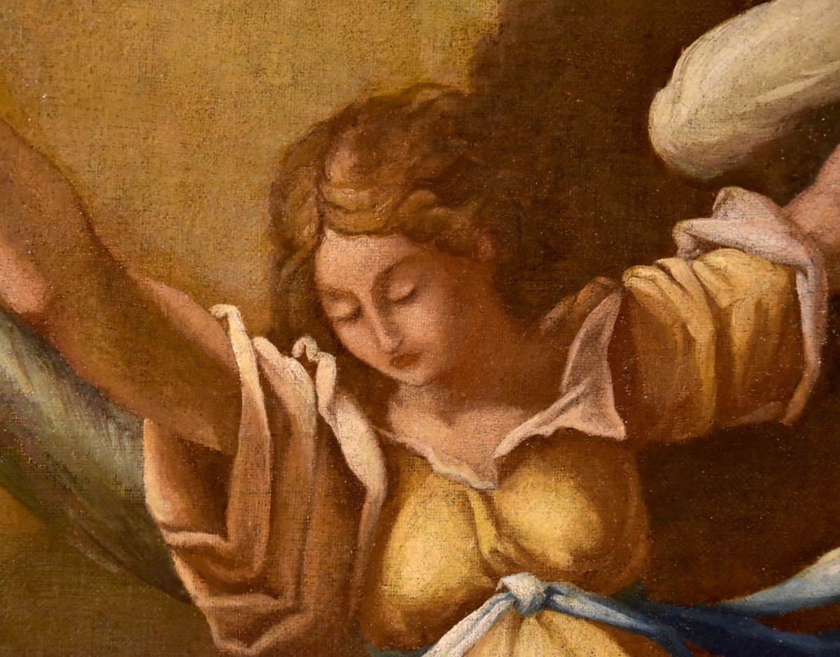 L’Annunciazione, Paolo De Matteis (Naples 1662 - Napoli, 1728) Cerchia di -photo-7