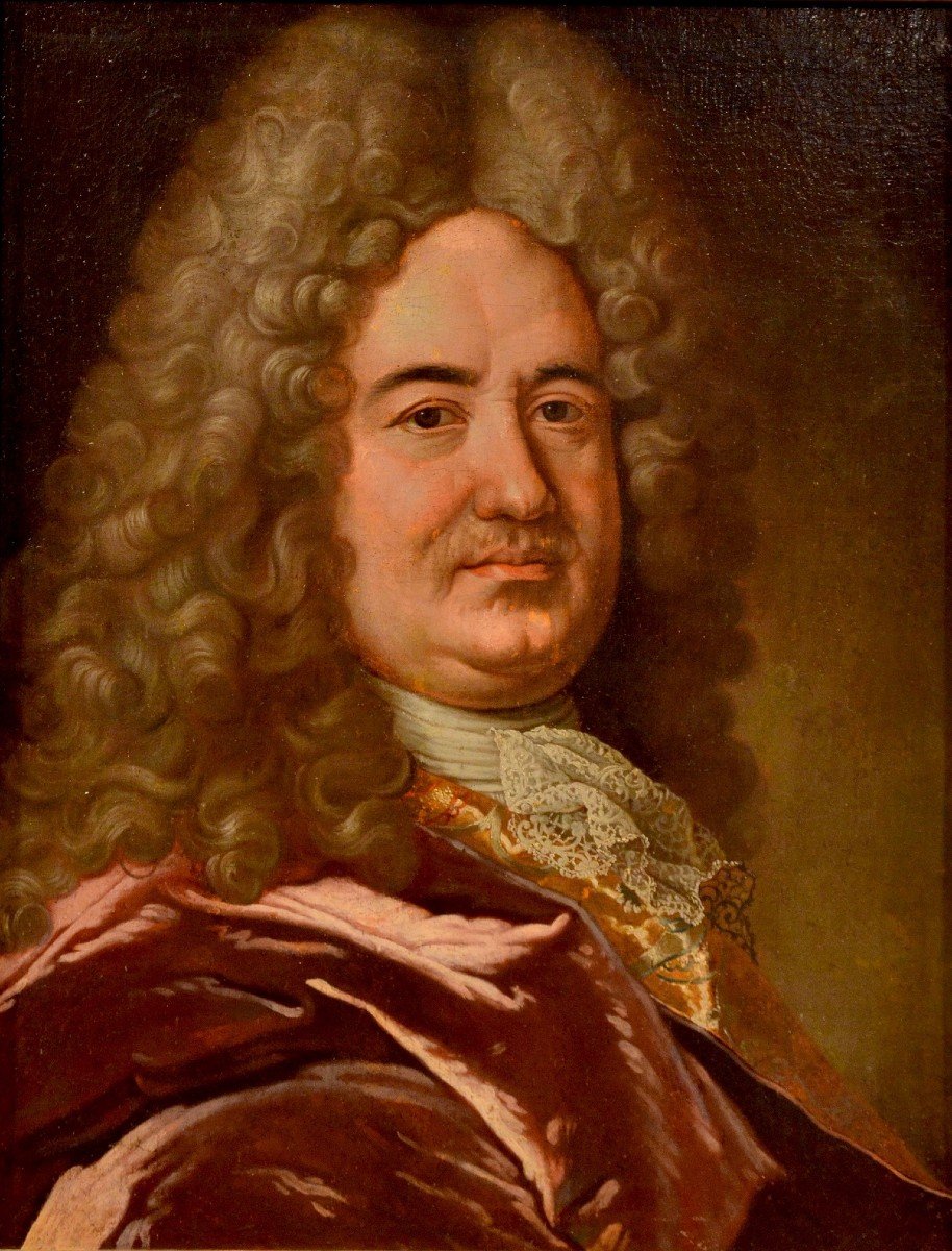 Ritratto di gentiluomo, NICOLAS DE LARGILLIÈRE (Parigi 1656 - Parigi 1746) cerchia-photo-4