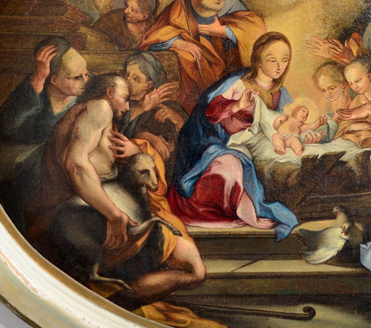 L’Adorazione dei pastori, Sebastiano Conca (Napoli 1680 - 1764) cerchia di-photo-5