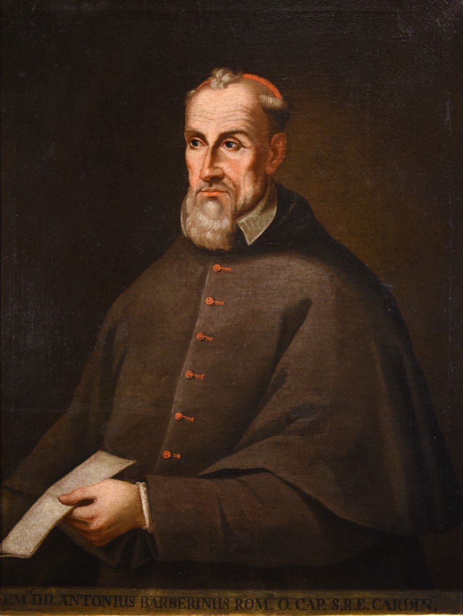 Ritratto del cardinale Antonio Marcello Barberini, Antonio Alberti (1603 - 1649)-photo-2