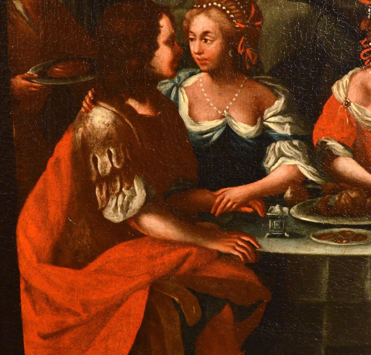 I piaceri del Figliol prodigo, Pittore fiammingo attivo in Veneto primi del XVII secolo-photo-5