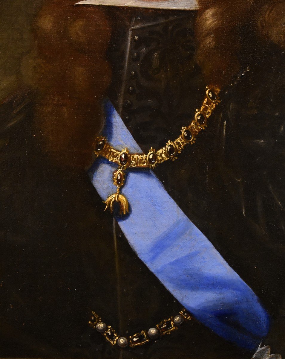 Ritratto di Filippo V, Re di Spagna, Hyacinthe Rigaud (Perpignan 1659 - Parigi 1743) Cerchia-photo-6