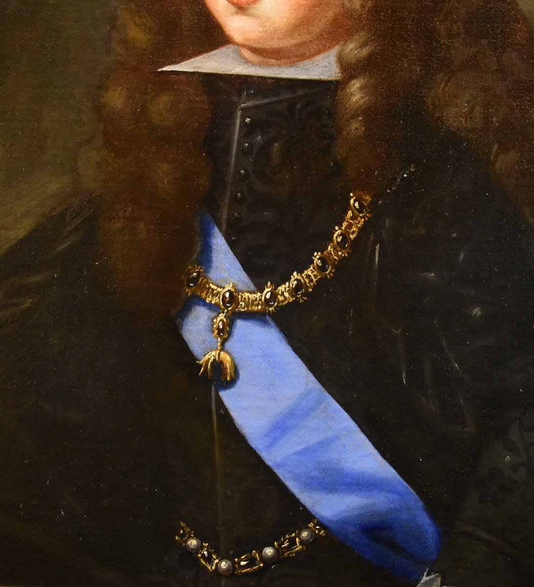 Ritratto di Filippo V, Re di Spagna, Hyacinthe Rigaud (Perpignan 1659 - Parigi 1743) Cerchia-photo-7