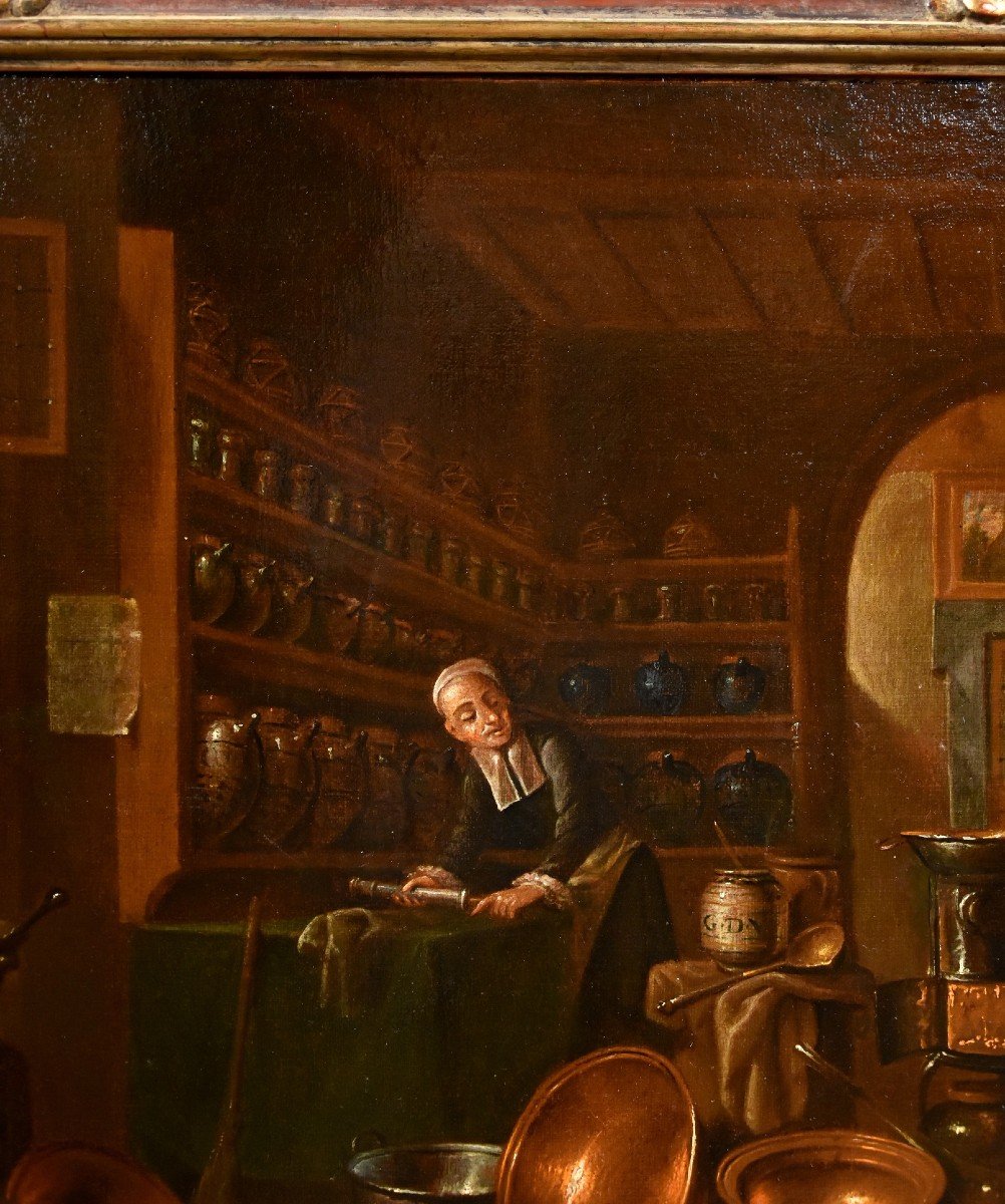 Il farmacista nel suo laboratorio, Giovanni Domenico Valentino (Roma 1630 - Imola 1708)-photo-4