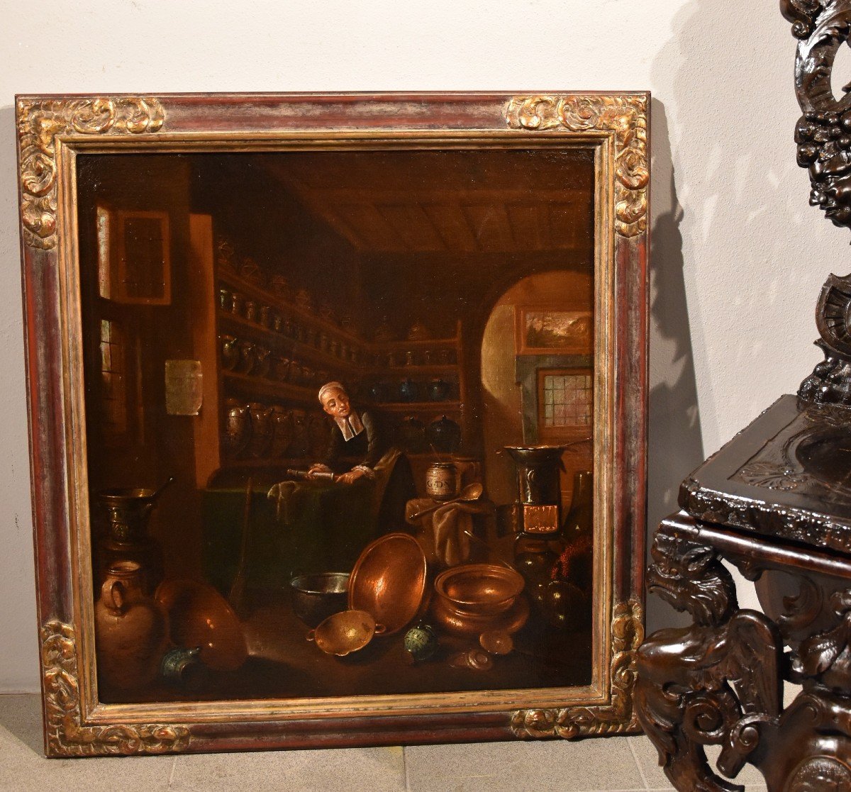 Il farmacista nel suo laboratorio, Giovanni Domenico Valentino (Roma 1630 - Imola 1708)-photo-8