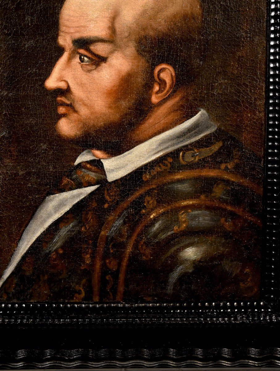 Ritratto dI Niccolò Orsini, conte di Pitigliano (1442-1510), Pittore toscano XVI secolo-photo-4