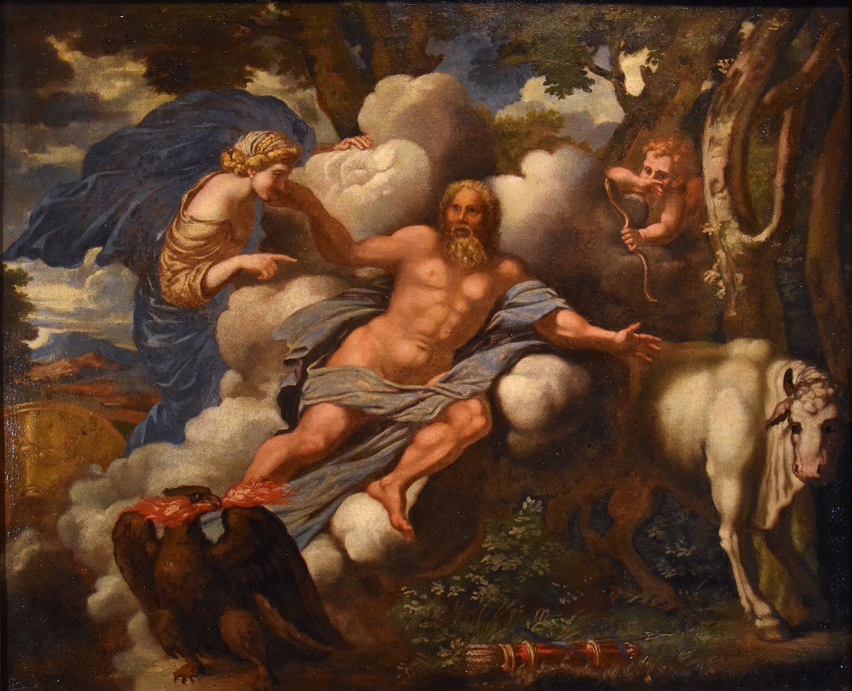  Il mito di Giove, Io e Giunone - Giovanni Angelo Canini (Roma, 1608 – Roma, 1666)-photo-2