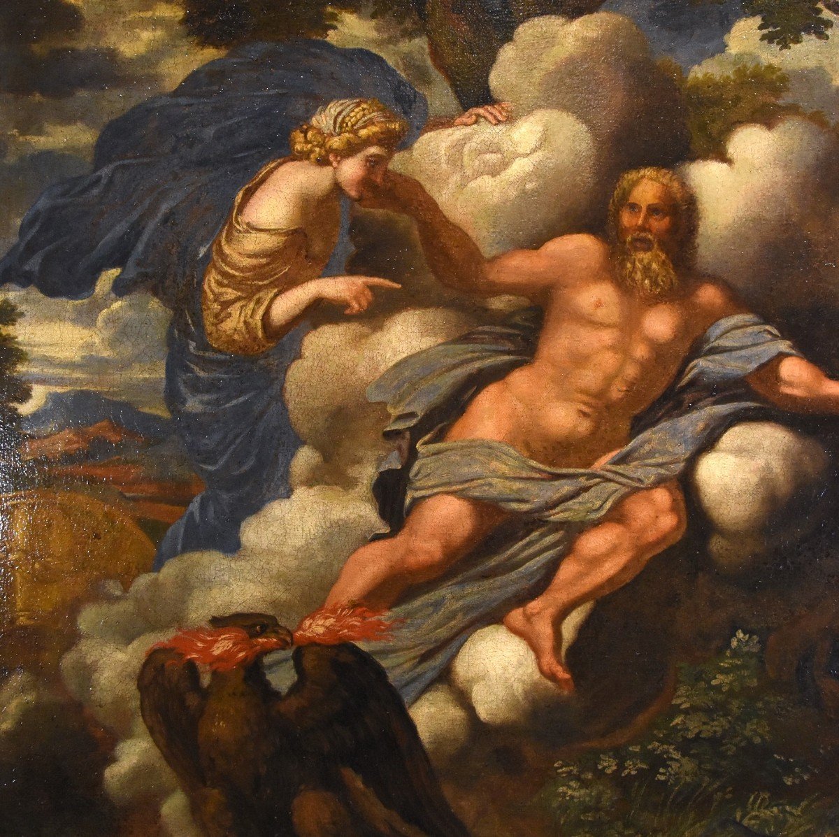  Il mito di Giove, Io e Giunone - Giovanni Angelo Canini (Roma, 1608 – Roma, 1666)-photo-4