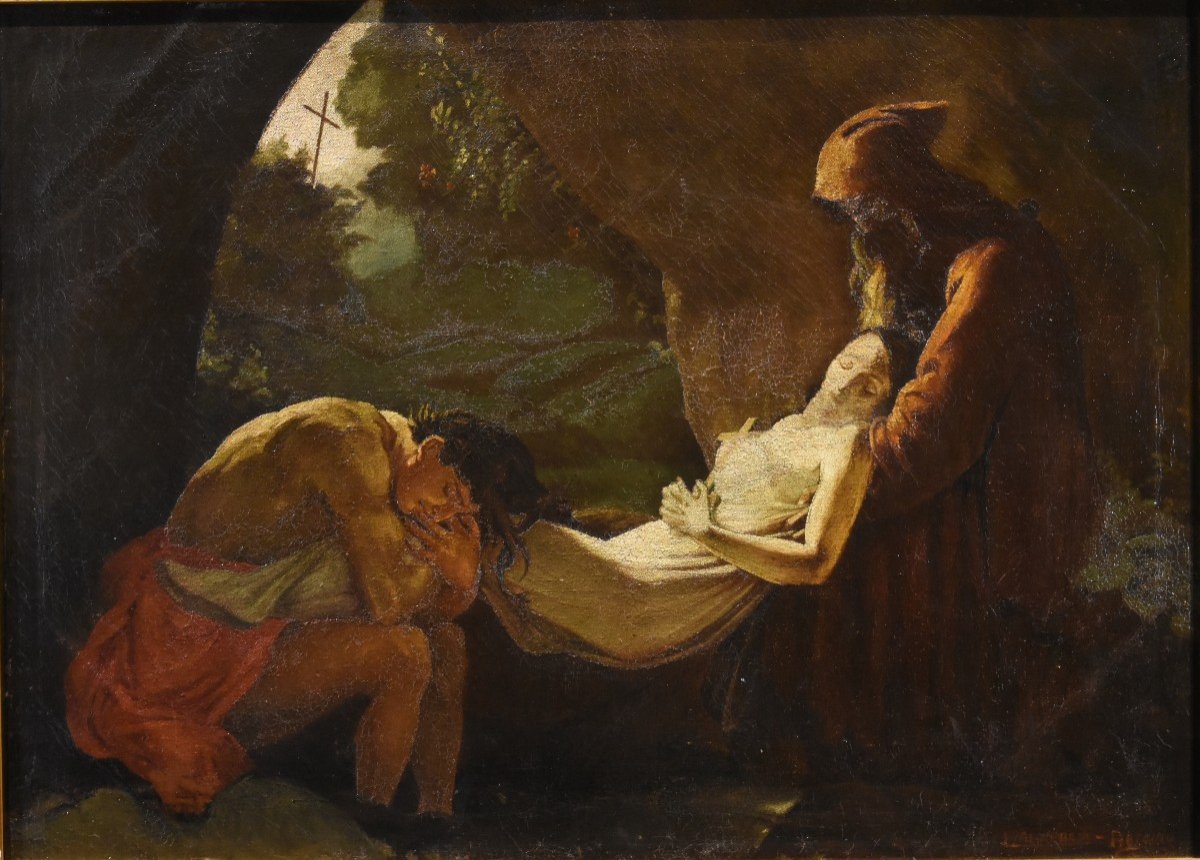La deposizione di Atala, Anne-Louis Girodet de Roussy-Trioson (Montargis, 1767 – Parigi, 1824)-photo-1