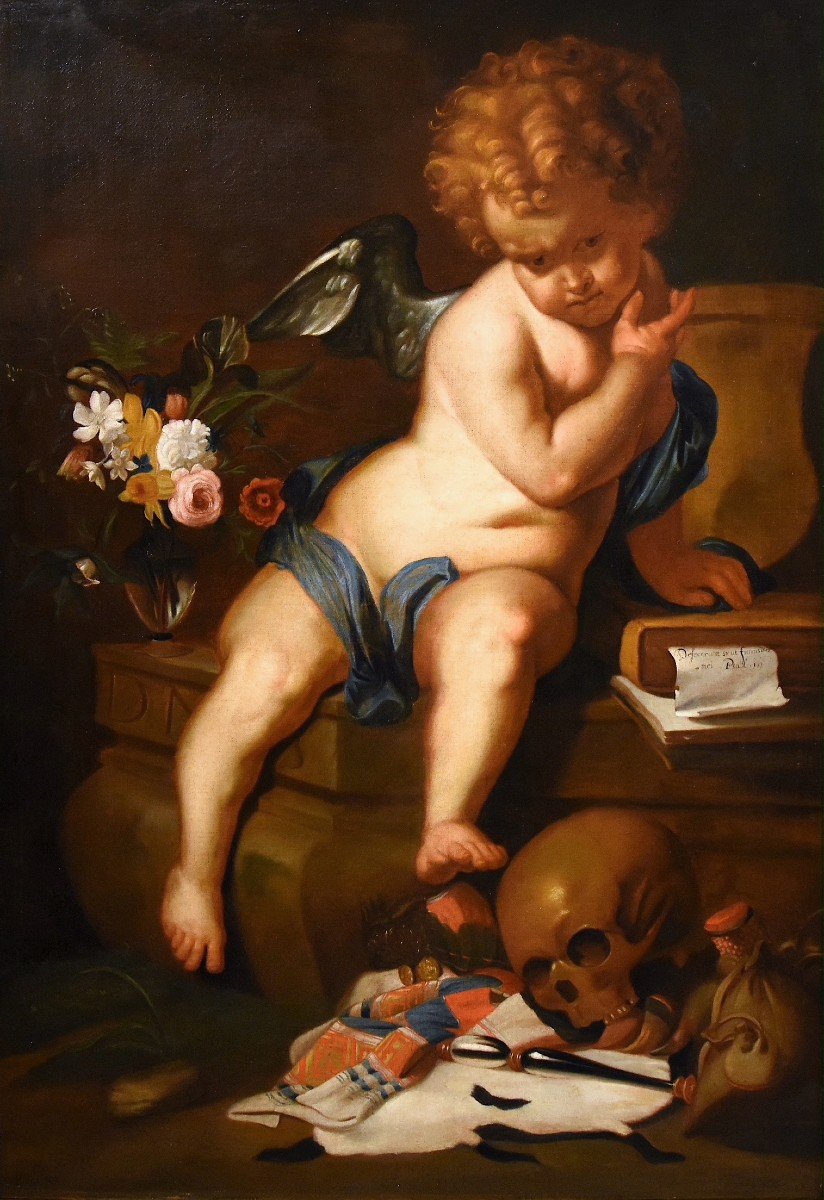 Allegoria della vanità della vita o della giovinezza, Erasmus Quellinus II (Anversa 1607-1672)-photo-2