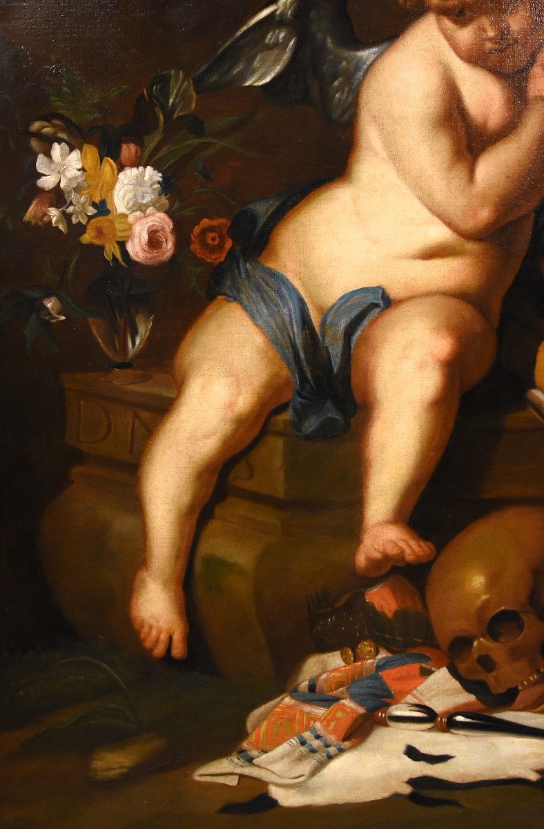 Allegoria della vanità della vita o della giovinezza, Erasmus Quellinus II (Anversa 1607-1672)-photo-5