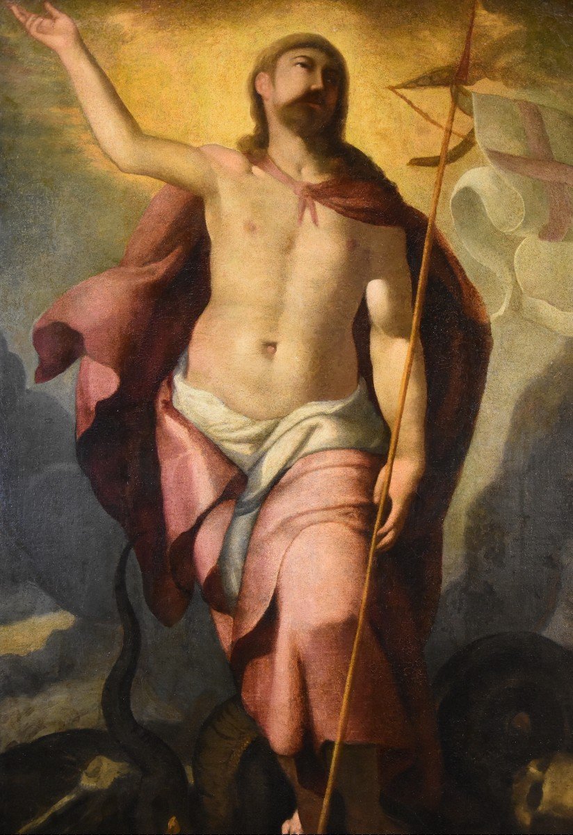 La Resurrezione di Cristo, Seguace di Tiziano Vecellio (Pieve di Cadore 1490 - Venezia 1576)-photo-2