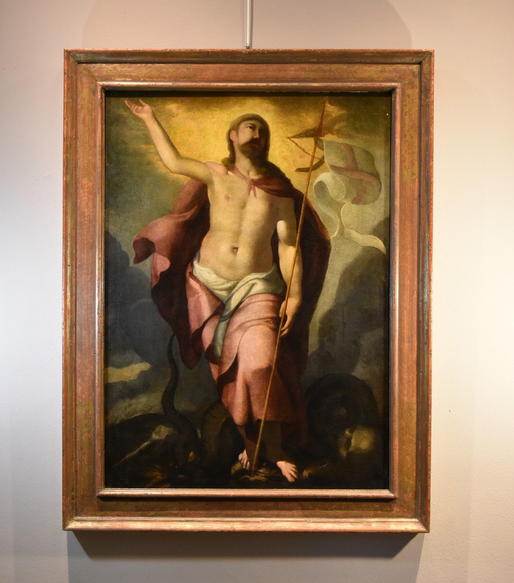 La Resurrezione di Cristo, Seguace di Tiziano Vecellio (Pieve di Cadore 1490 - Venezia 1576)-photo-6