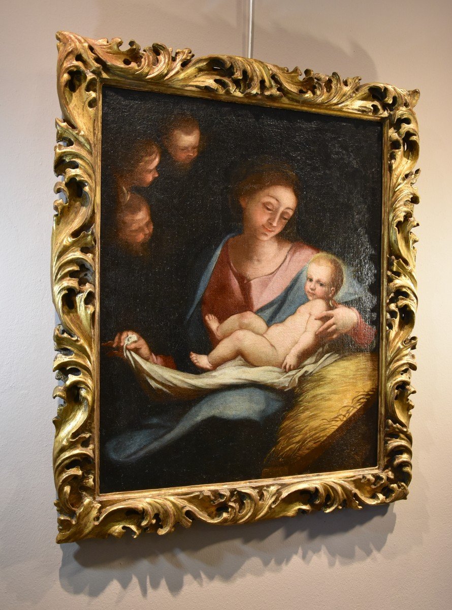 Madonna con Bambino, Anton Maria Piola (Genova, 1654 – 1715) cerchia-photo-5
