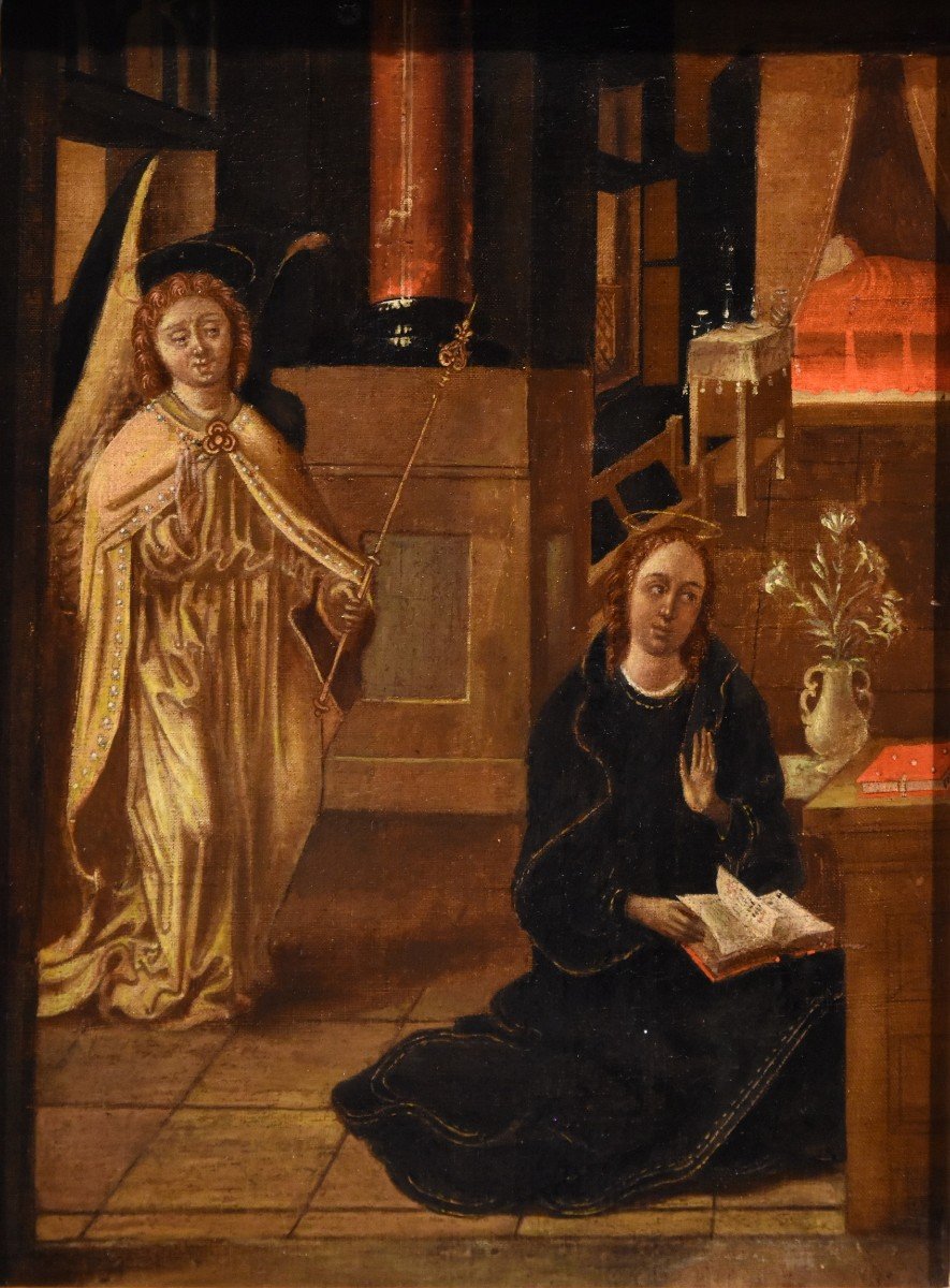 L’Annunciazione, Scuola fiamminga XVI/XVII Secolo