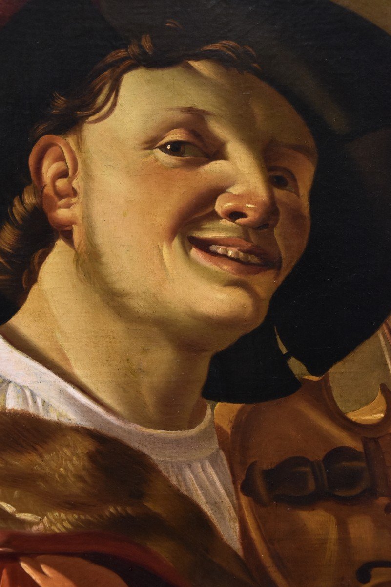 Suonatore di violino, Hendrick ter Brugghen (The Hague 1588–1629 Utrecht) Bottega-photo-5