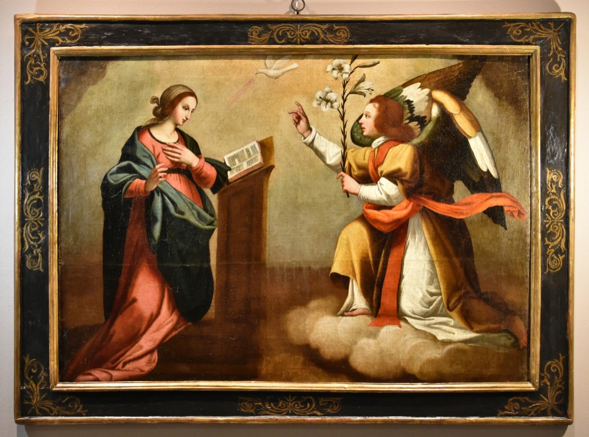 L’Annunciazione, Antonio del Ceraiolo o ‘il Ceraiolo’ (Attivo a Firenze, inizio XVI secolo)-photo-2