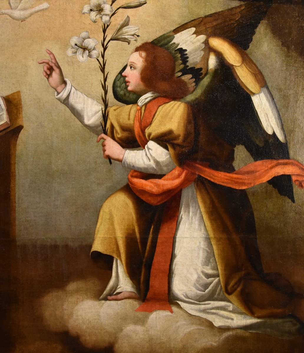 L’Annunciazione, Antonio del Ceraiolo o ‘il Ceraiolo’ (Attivo a Firenze, inizio XVI secolo)-photo-4
