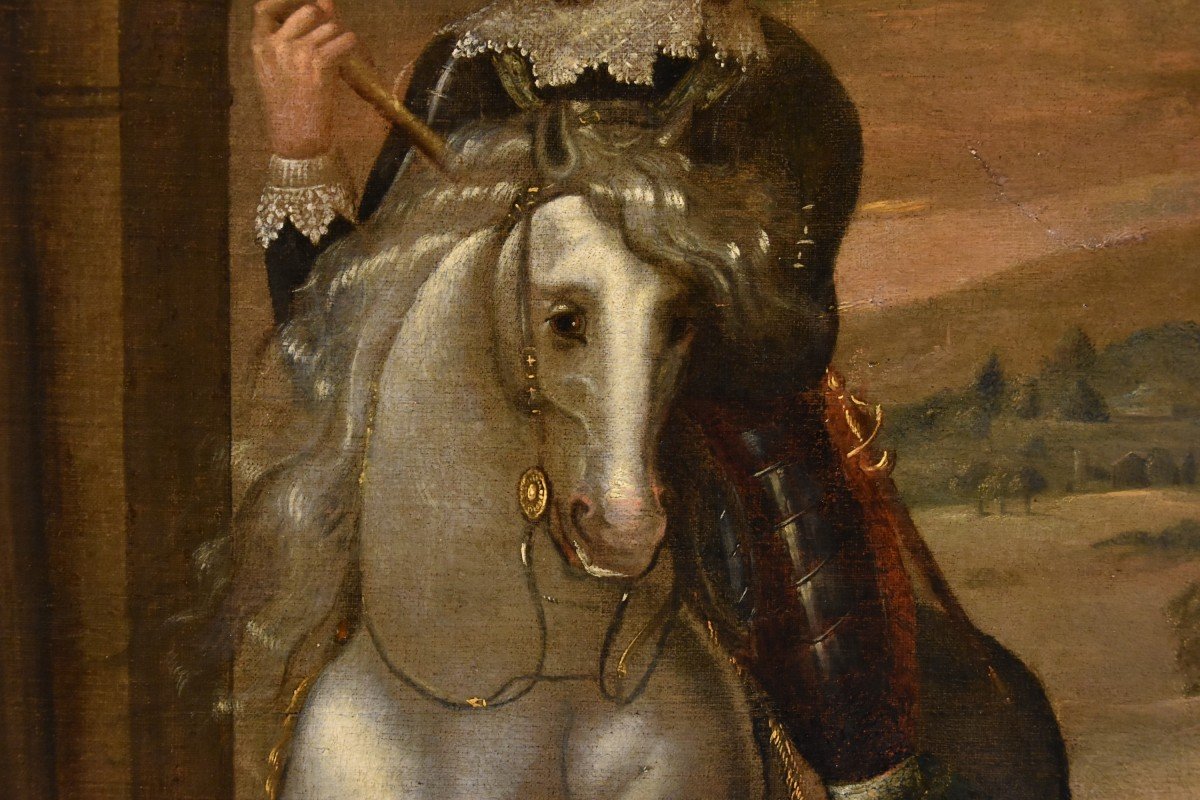 Ritratto di Carlo I Re d'Inghilterra, Anthoon van Dyck (Anversa 1599 - Londra 1641) Seguace di-photo-5