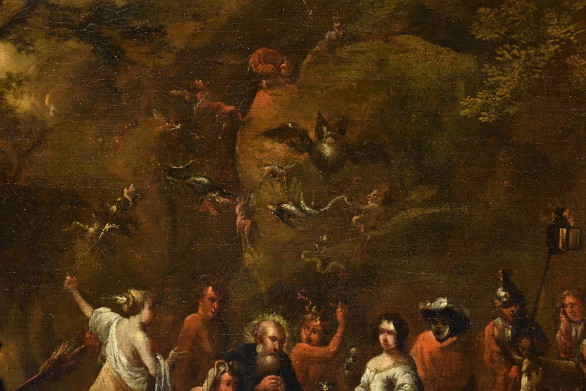 Le Tentazioni di Sant’Antonio Abate, David Teniers II (Anversa 1610 - Bruxelles1690) Bottega-photo-4
