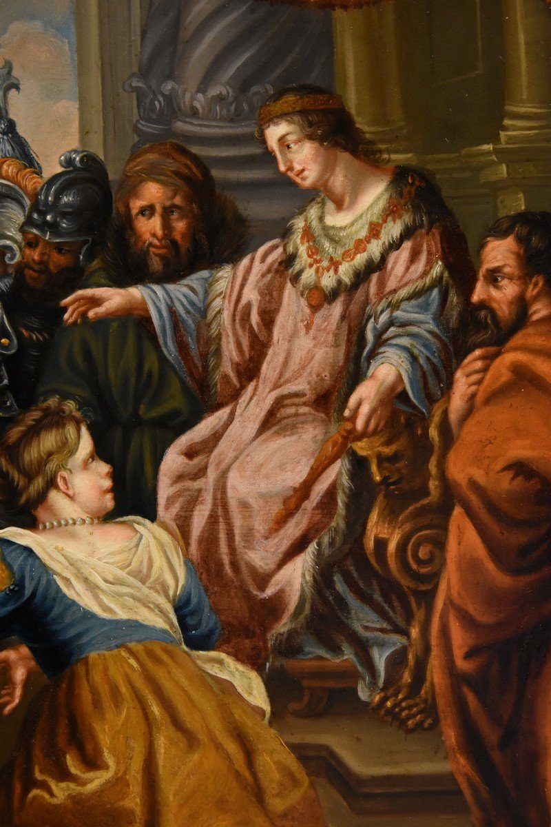 Il Giudizio di re Salomone, Peter Paul Rubens (Siegen 1577 - Anversa 1640) Cerchia di -photo-2