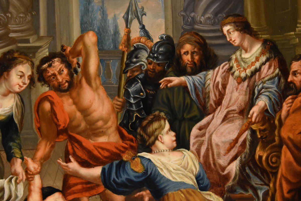 Il Giudizio di re Salomone, Peter Paul Rubens (Siegen 1577 - Anversa 1640) Cerchia di -photo-5