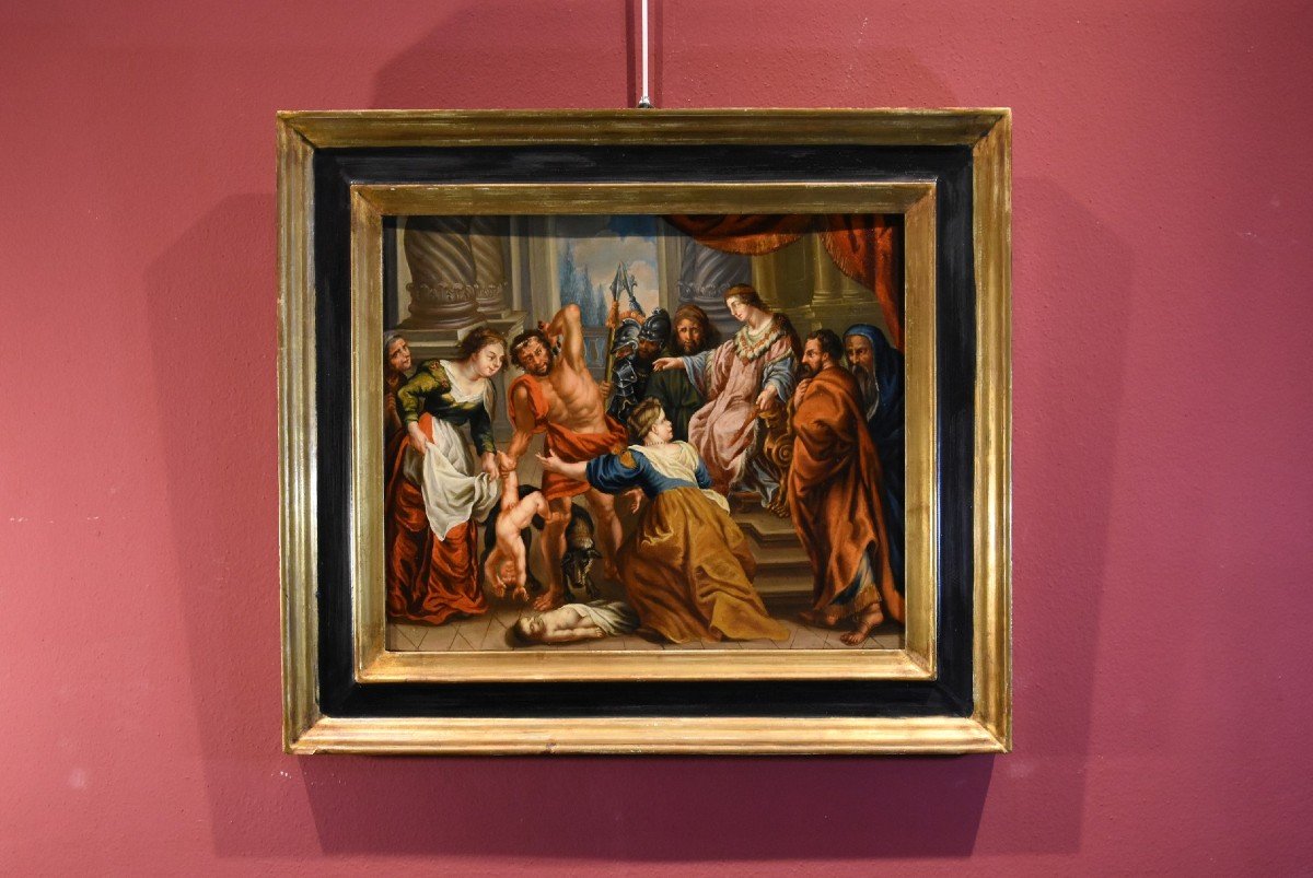 Il Giudizio di re Salomone, Peter Paul Rubens (Siegen 1577 - Anversa 1640) Cerchia di -photo-7