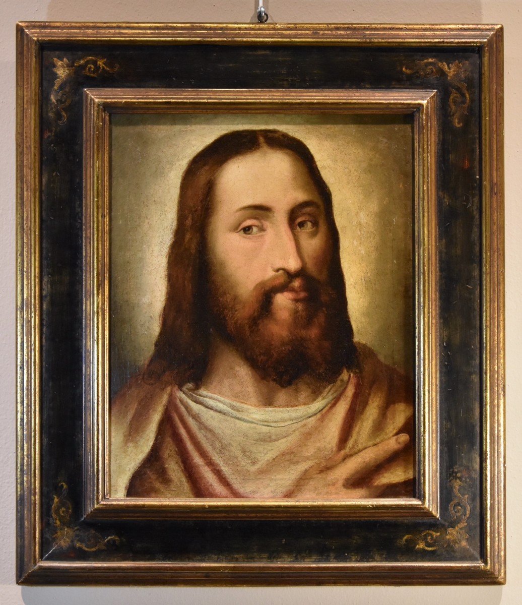Ritratto di Cristo Redentore, Anonimo tizianesco XVI secolo