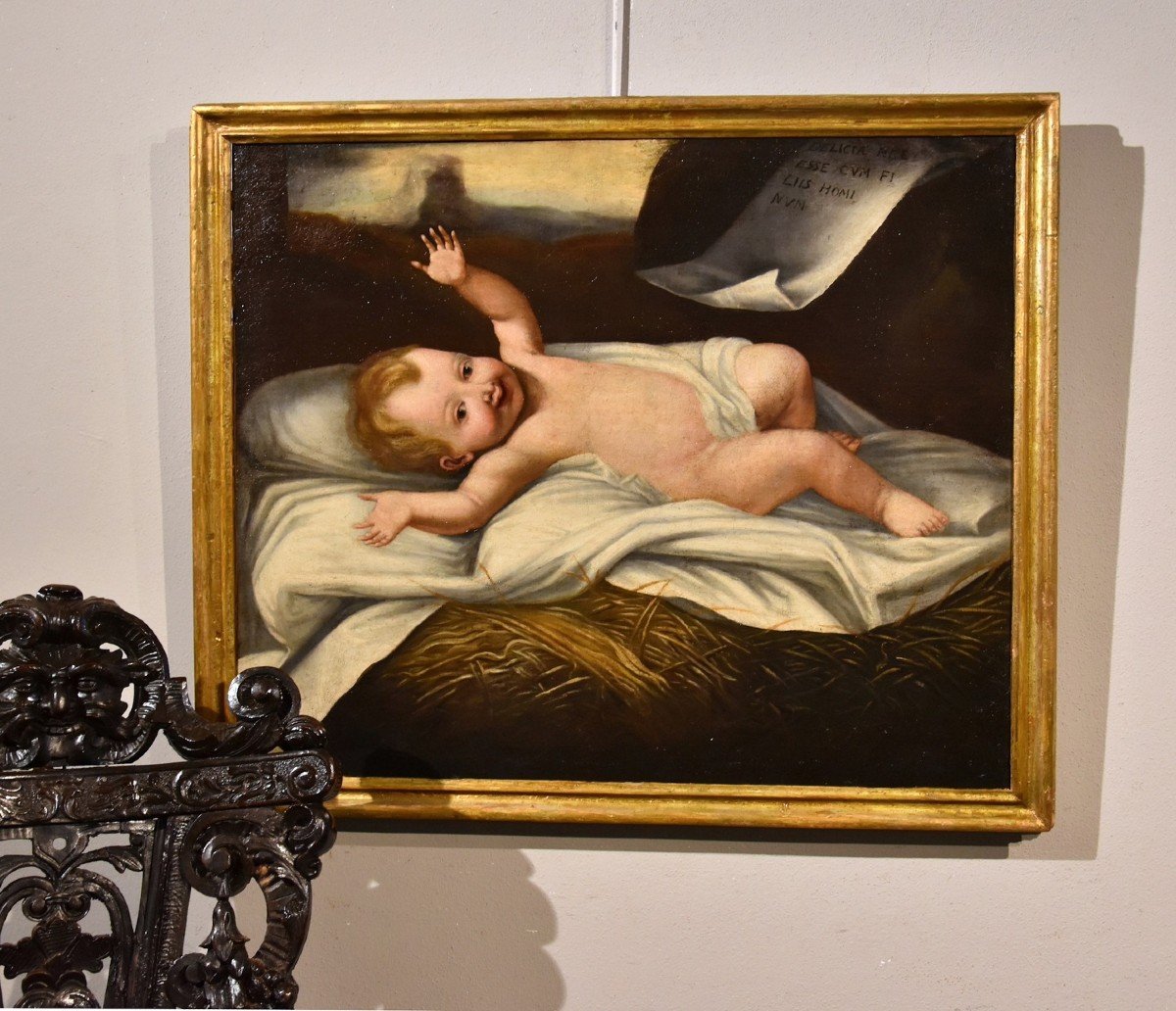 Gesù Bambino, Pittore Lombardo attivo nel XVII secolo-photo-1