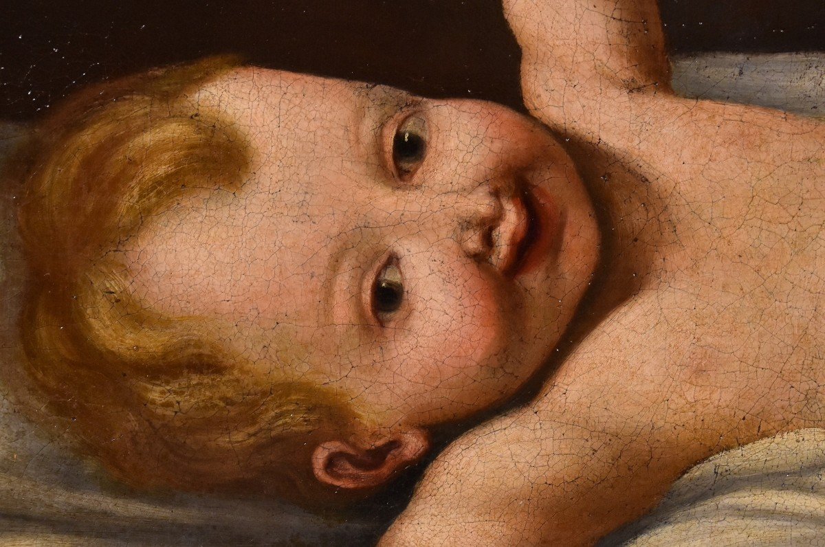 Gesù Bambino, Pittore Lombardo attivo nel XVII secolo-photo-4