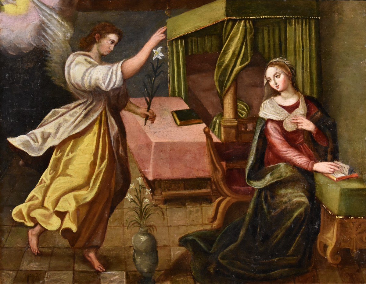L’Annunciazione, Scuola toscano seconda metà del XVI secolo