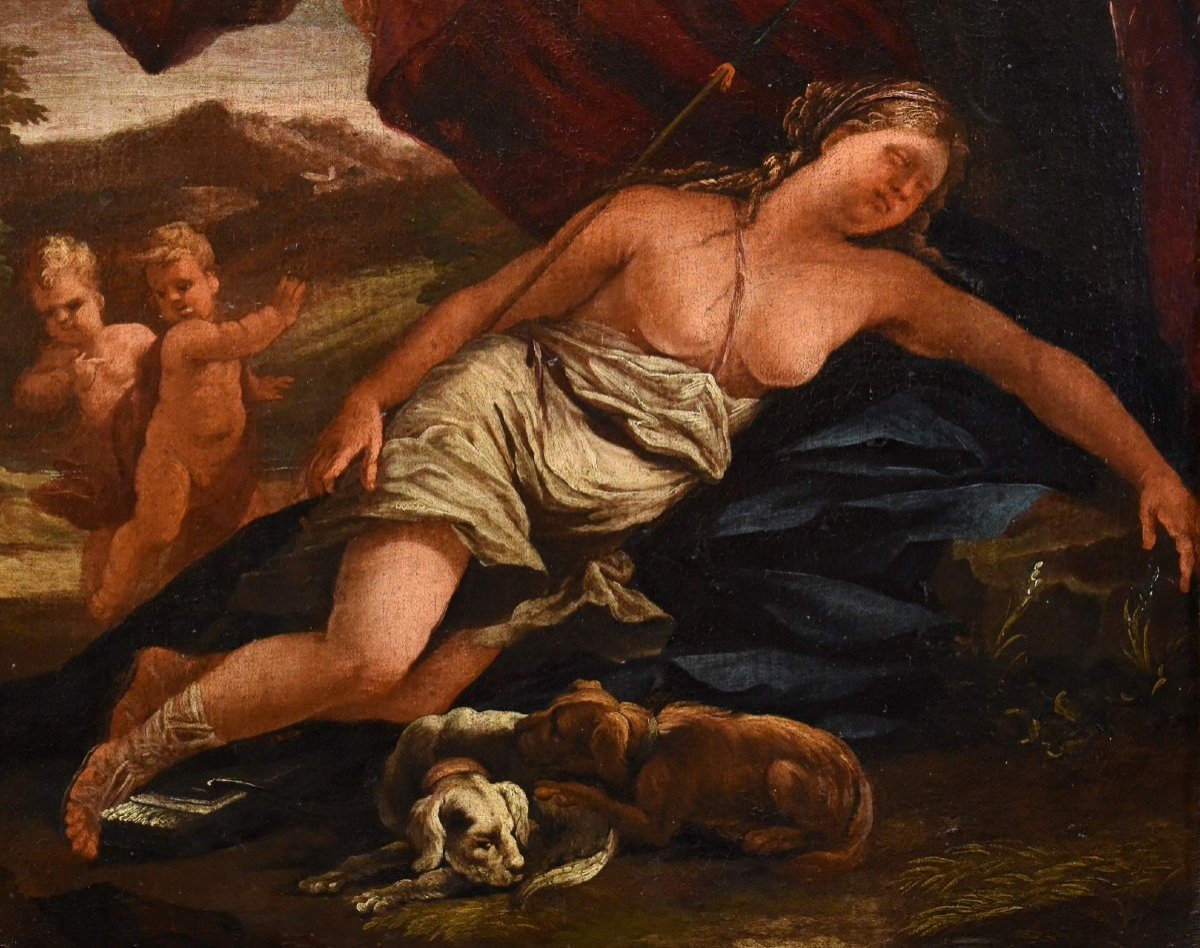 Il riposo di Diana, Guillaume Courtois detto “il Borgognone” (Saint Hippolyte 1626 - Roma 1679)-photo-3