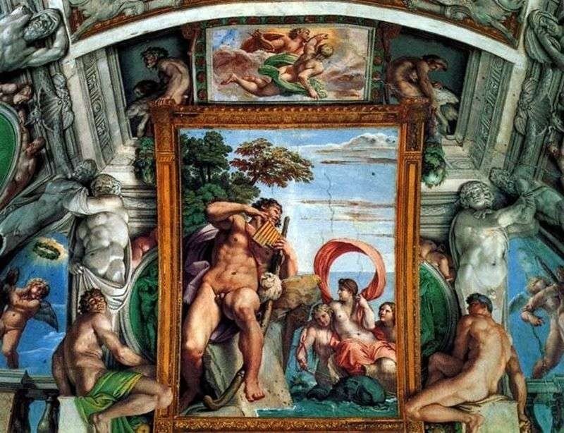 Polifemo e Galatea, Annibale Carracci (Bologna, 1560 - Roma, 1609) Bottega di-photo-7