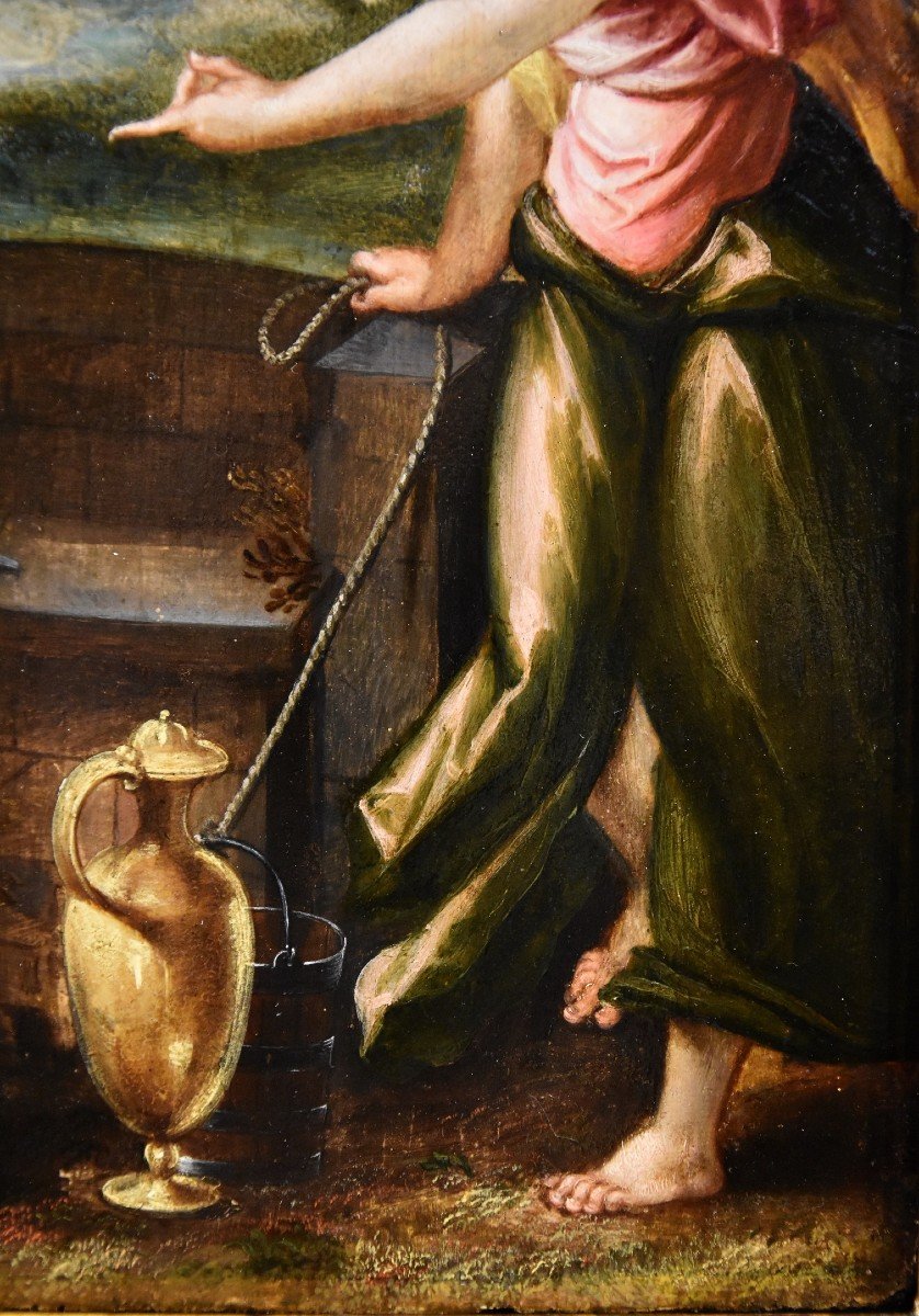 Cristo e la Samaritana, Ludovico Pozzoserrato (Anversa 1550 – Treviso 1605) -photo-6