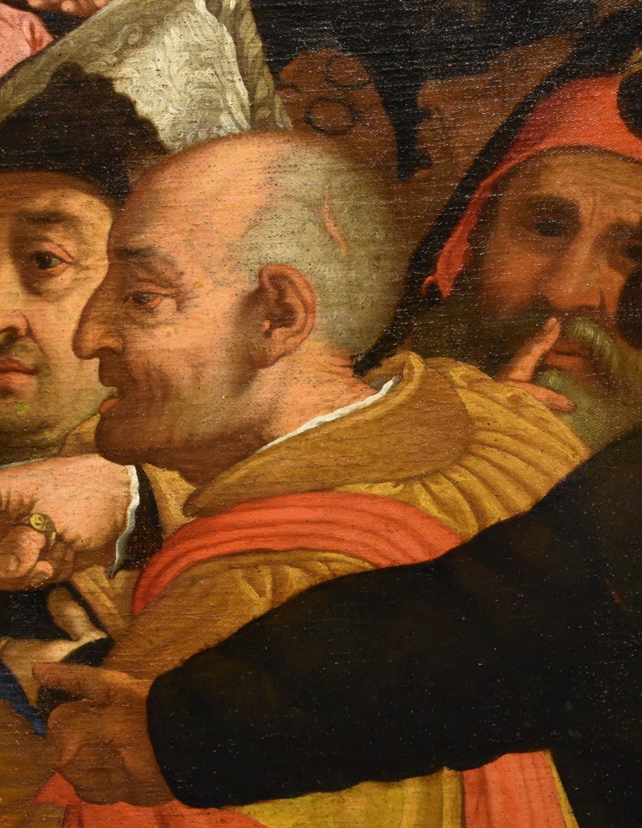 Cristo e l’Adultera, Bottega di Lorenzo Lotto (Venezia, 1480 – Loreto, 1556/1557)-photo-5