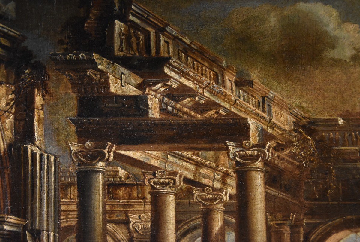 Capriccio con architetture classiche e figure, Francesco Battaglioli (Modena 1725–Venezia 1796)-photo-5